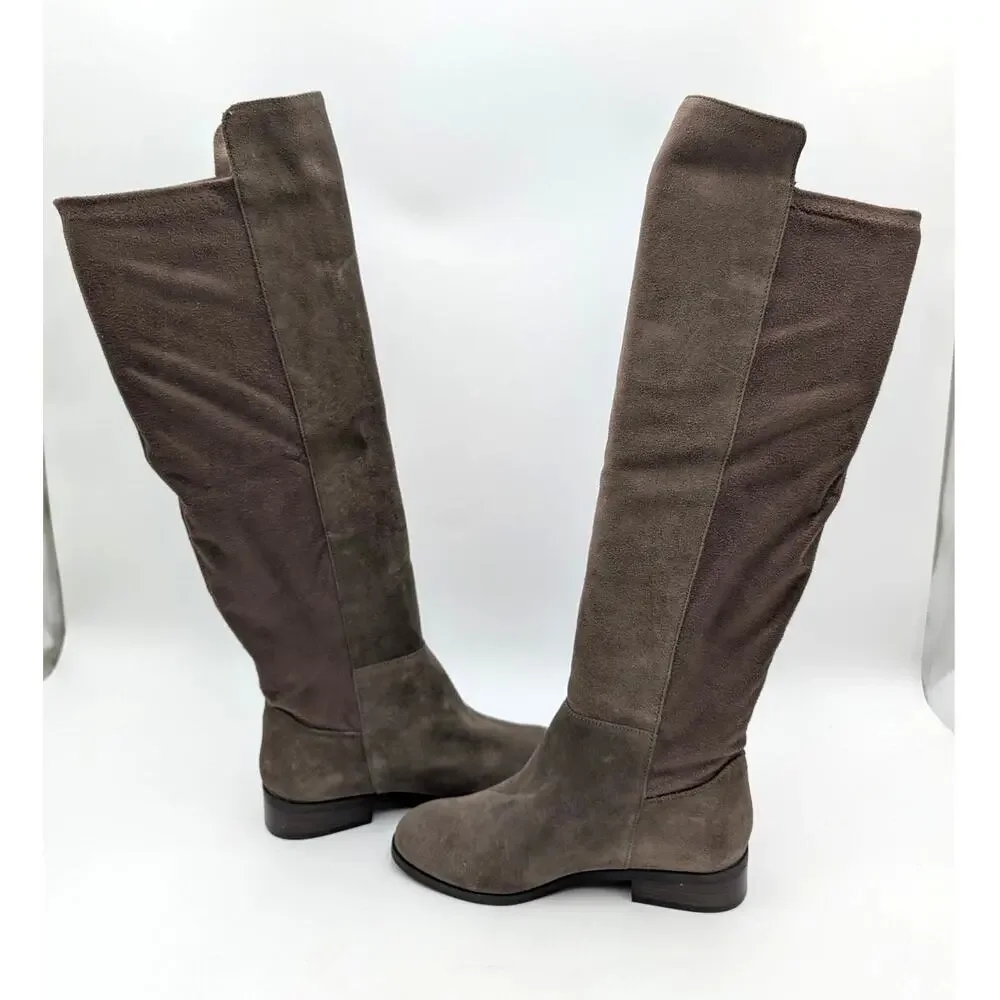 Lucky Brand Calypso Over the Knee Boots Women's Cappuccino Size US6M EU36.5